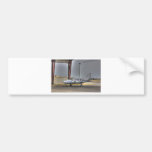 HDR Plane Under Canopy Bumper Stickers