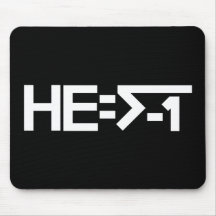 HE=√-1  (HE is Imaginary) [HE = Square Root of -1] Mouse Pads