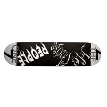 He chose, THE, ONE, Z, Z Skateboard Decks