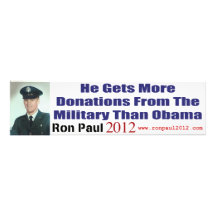 He Gets More Donations From Military Than Obama Photo Print