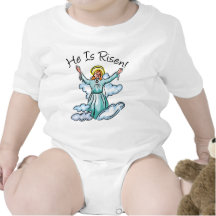 He Is Risen Baby Bodysuit