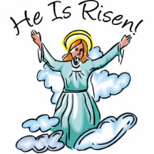 He Is Risen Cut Outs