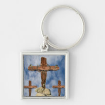 He Is Risen Key Chain