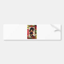 HE KNOWS WHEN YOU'RE AWAKE BUMPER STICKERS