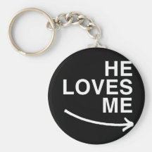 He loves me (right) -.png key chains