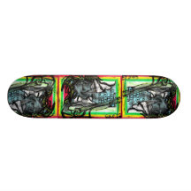 "Hé lundi " Skateboards Cutomisables