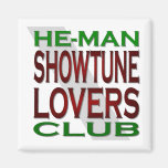 He-Man Showtune Lovers Club Magnet