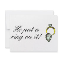 He Put A Ring On It