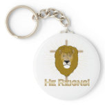 He Reigns! LION of JUDAH KEYCHAIN