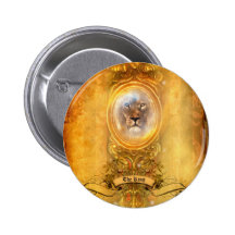 He Reigns Pinback Button