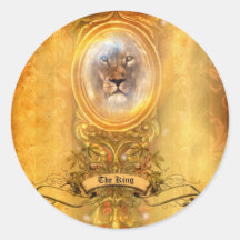 He Reigns Sticker