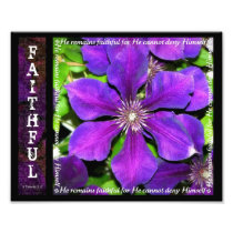 He Remains Faithful 8x10 Photographic Print