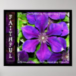 He Remains Faithful Poster 13.88 x 11.41