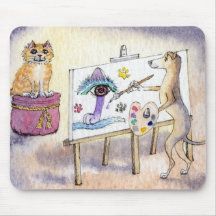 He Thought of it as his Picasso Phase MOUSEMAT Mousepad
