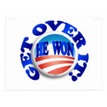 He Won! Postcard