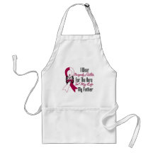 Head and Neck Cancer Hero My Father Apron