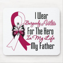 Head and Neck Cancer Hero My Father Mouse Pad