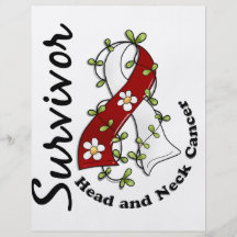 Head and Neck Cancer Survivor 15 Full Colour Flyer