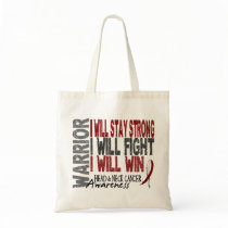 Head And Neck Cancer Warrior Tote Bag