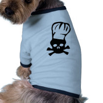 head cook icon doggie tee shirt