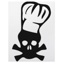 head cook icon letterhead design