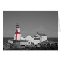 Head Harbour Lighthouse Greeting Card
