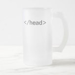 head html tag beer mug