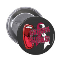 Head Neck Cancer Sucks Scream It Buttons