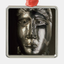 Head of a man, Gallo-Roman, 2nd-3rd century AD (si Christmas Tree Ornaments