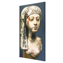 Head of a Princess from the family of Akhenaten, N Gallery Wrap Canvas