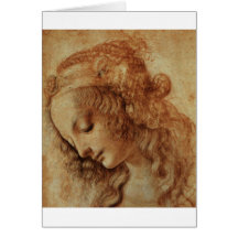 Head of a Woman Cards