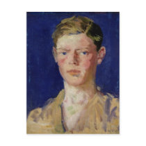 Head of a Young Man Post Card