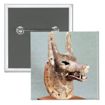 Head of Anubis, with a hinged jaw buttons