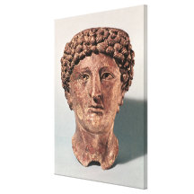 Head of Apollo, from Lillebonne Canvas Prints