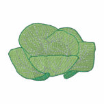 Head Of Cabbage Embroidered Jacket