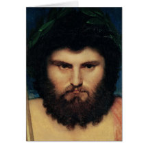 Head of Jupiter, study for Jupiter and Thetis Card