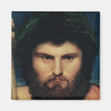 Head of Jupiter, study for Jupiter and Thetis Refrigerator Magnet