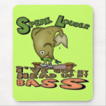 Head Up My Bass Fishing T-shirts and Gifts mousepads