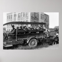 Headed to School, 1921 Posters