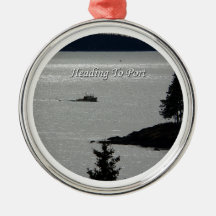 Heading To Port Ornament