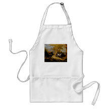 Headless Horseman Pursuing Ichabod Crane Apron