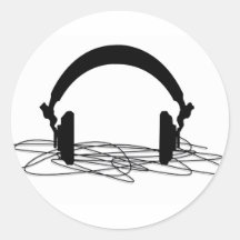 headphone sticker