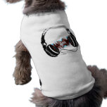 Headphones Dog Tshirt