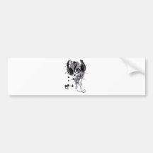 Headphones(G) Bumper Sticker