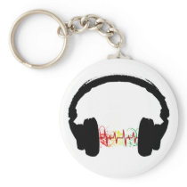 headphones keychain