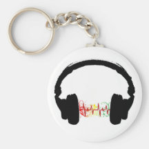 headphones keychain