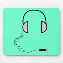 Headphones Mouse Pads