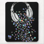 Headphones Mouse Pad