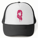 Headphones Pink Hat