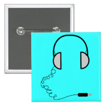Headphones Pins